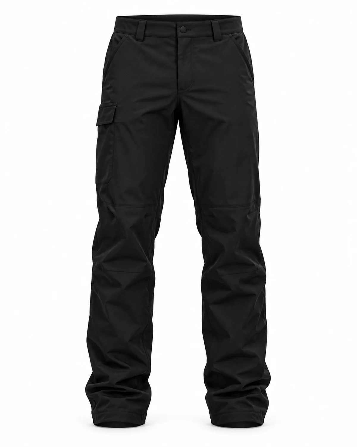 Panelled Trousers — Black